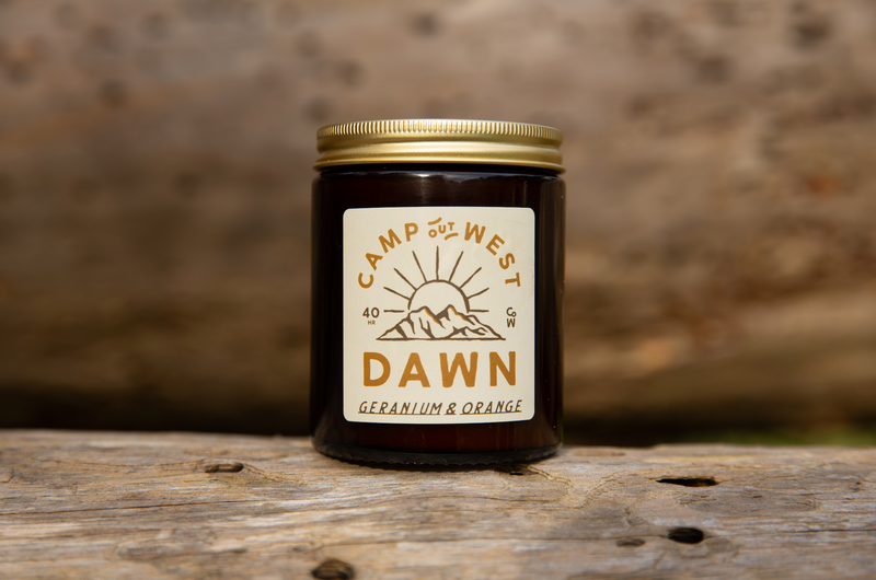 Camp Out West Dawn Candle
