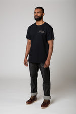 Brown Winged Back Print T-Shirt