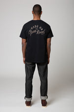 Brown Winged Back Print T-Shirt