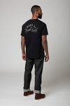 Brown Winged Back Print T-Shirt