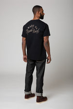Brown Winged Back Print T-Shirt