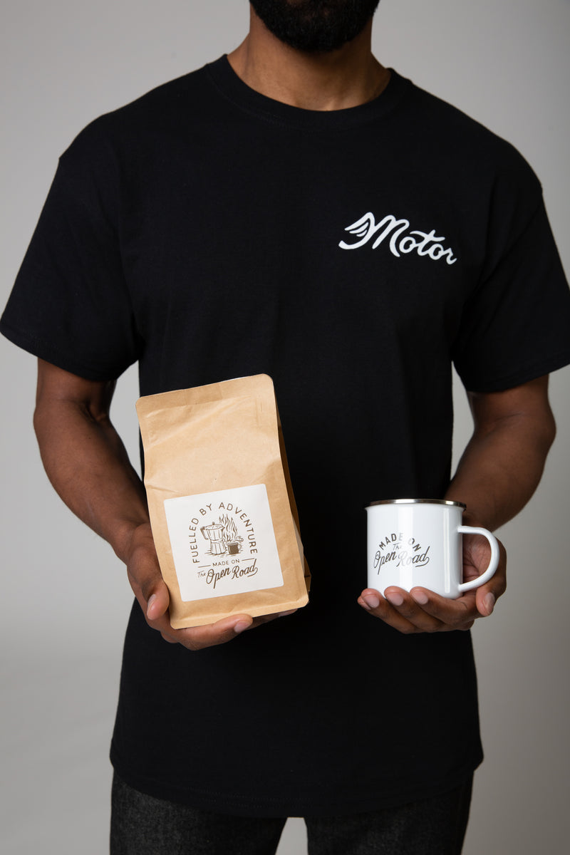 Coffee & Enamel Mug Set